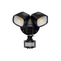 Martec Ranger Double Spot Light Black with Sensor