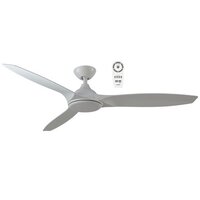 Martec Newport DC Ceiling Fan White Satin with Light