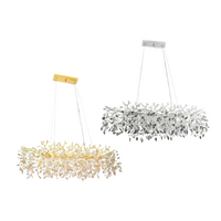 Telbix Molena 10 Light Rectangular Pendant