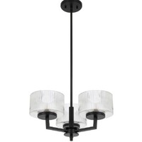 Telbix Moreno II 3 Light Pendant Black