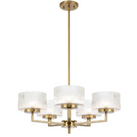 Telbix Moreno II 5 Light Pendant Antique Gold