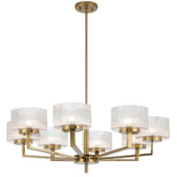 Telbix Moreno II 8 Light Pendant Antique Gold
