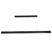 Mercator Amar Large Island Pendant Light Black LED