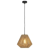 Mercator Bridgewater Pendant Natural Rope E27 Coastal Pendant