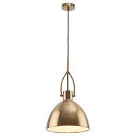 Mercator Terrence Pendant Brass