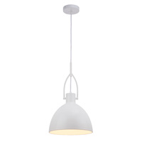 Mercator Terrence Pendant White