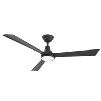 Martec Riviera 52" DC Smart Ceiling Fan with Light Black