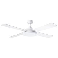 Martec Razor Ceiling Fan 28W LED Light White