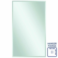 Thermogroup Ablaze Montana 1500 x 900mm Rectangular Hanger Mount 25mm Bevel Edge Mirror