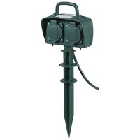 Techbrand 2 Outlet Power Garden Stake