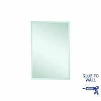 Thermogroup Ablaze Montana 600 x 900mm Rectangular Glue-to-Wall 25mm Bevel Edge Mirror