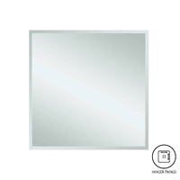 Thermogroup Ablaze Montana 750 x 750mm Square Hanger Mount 25mm Bevel Edge Mirror