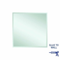 Thermogroup Ablaze Montana 900 x 900mm Square Glue-to-Wall 25mm Bevel Edge Mirror