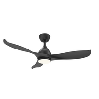 Martec Scorpion 42" DC WiFi Ceiling Fan Black with Light