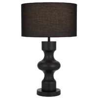 Telbix Muse Table Lamp Black