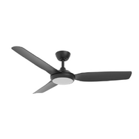 Martec Viper DC 3 48" Matt Black Smart DC Ceiling Fan with LED Light and WiFi Remote