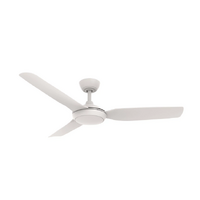 Martec Viper DC 3 48" Matt White Smart DC Ceiling Fan with LED Light and WiFi Remote