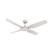 Martec Viper DC 4 48" Matt White Smart DC Ceiling Fan with LED Light and WiFi Remote