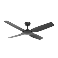 Martec Viper DC 4 48" Matt Black Smart DC Ceiling Fan with WiFi Remote