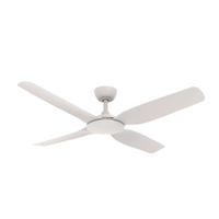 Martec Viper DC 4 48" Matt White Smart DC Ceiling Fan with WiFi Remote