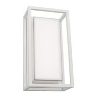 Mercator Cayman 12W LED Wall Light White