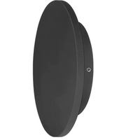 Martec Torino Matt Black 9W LED Exterior Wall Light Tricolour