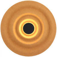 Telbix Niro LED Wall Light Dijon Orange and Grey