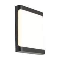 Cougar Odessa Plain Exterior Wall Black