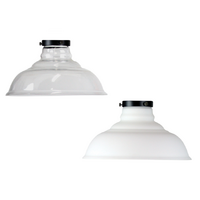 Oriel Toledo Classic 35cm Glass Shade