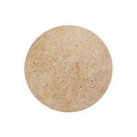 Oriel Lighting Dot 25 14W Tri-Colour LED Wall Light Travertine