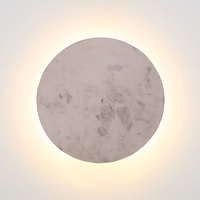 Oriel Dot Grey Marble LED Wall Light