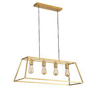 Oriel Wainscott Hamptons Style Classic Pendant Brass