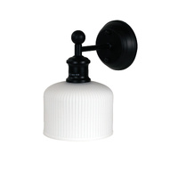 Oriel Minka Glass Wall Light