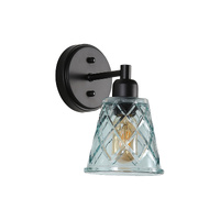 Oriel Dram Wall Light Blue