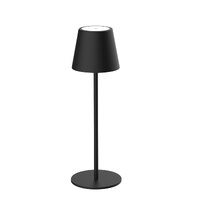 Oriel Lighting Mindy 3W Rechargeable LED Table Lamp Black