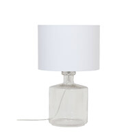 Oriel Fermo Glass Table Lamp