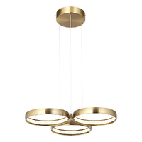 Cougar Olympus 3 Light Led Pendant Gold