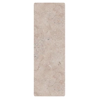 Calibo Orville 300mm Natural Travertine 7W Tri Colour LED Outdoor Wall Light