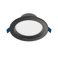 Haneco Ovolo 13W/18W Tri-Colour Dimmable LED Downlight Black