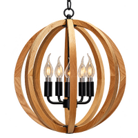 Toongabbie Lighting P1752 Timber Pendant Light