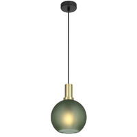 Telbix Patino 20cm Pendant Light Green