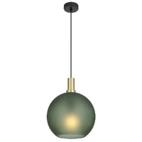 Telbix Patino 30cm Pendant Light Green