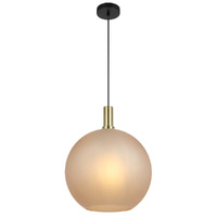 Telbix Patino 40cm Pendant Light Amber