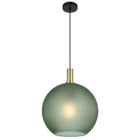 Telbix Patino 40cm Pendant Light Green