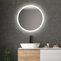 Mercator Romu Round LED Backlit Mirror