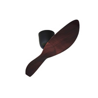 Aeratron AE2+ DC Ceiling Fan 60" Black/Dark Timber