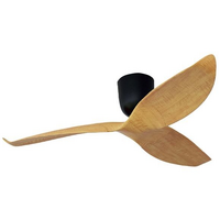Aeratron AE3+ DC Ceiling Fan 50" Black/Light Timber