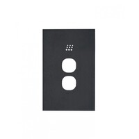 Trader Powermesh Clouded Leopard Cover to Suit PMMPS2 and PMMPS2H Switches Matt Black