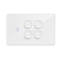 Trader Powermesh PMMPS4H Smart Multi Purpose Switch Horizontal White