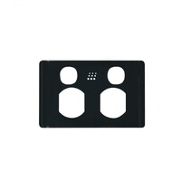 Trader Powermesh Leopard Cover to Suit PMPP Double Power Point Black